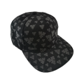 Foam print snapback cap